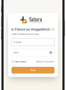 b-Fatura Mobil Uygulaması Hizmetinizde